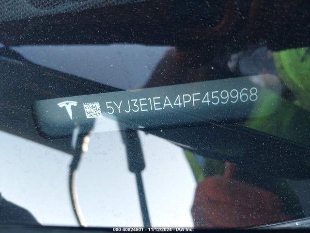 2023 TESLA MODEL 3 5YJ3E1EA4PF459968 Photo 8