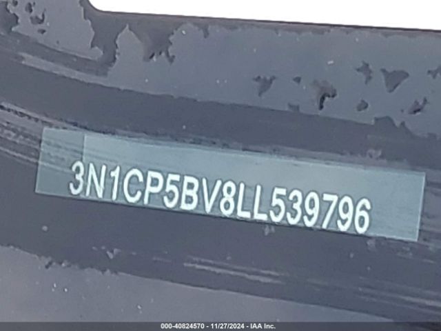 3N1CP5BV8LL539796 Nissan Kicks S Xtronic Cvt
