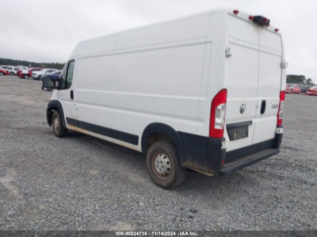 3C6LRVDG8PE598418 RAM Promaster 2500 High Roof 159 Wb