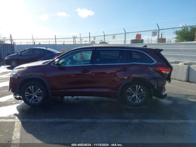 5TDBZRFH6JS804799 Toyota Highlander Le Plus