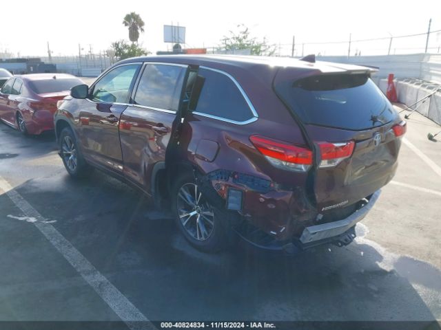 5TDBZRFH6JS804799 Toyota Highlander Le Plus