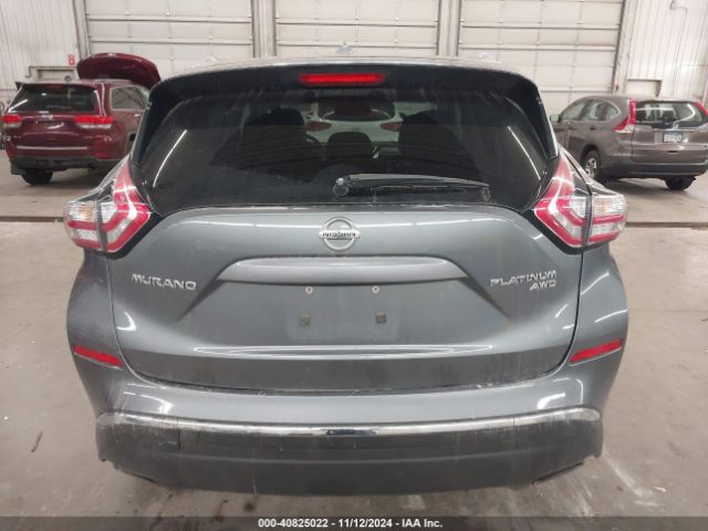 5N1AZ2MH6GN129505 Nissan Murano Platinum