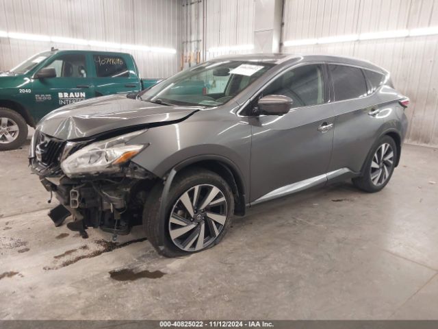 5N1AZ2MH6GN129505 Nissan Murano Platinum