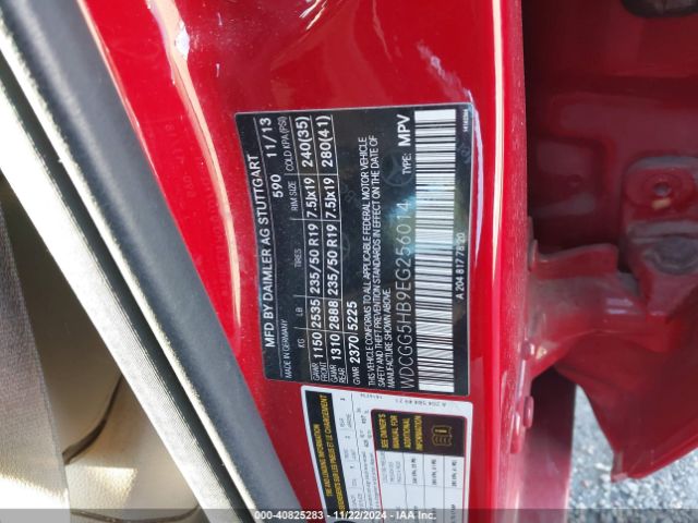 WDCGG5HB9EG256014 Mercedes-Benz GLK 350