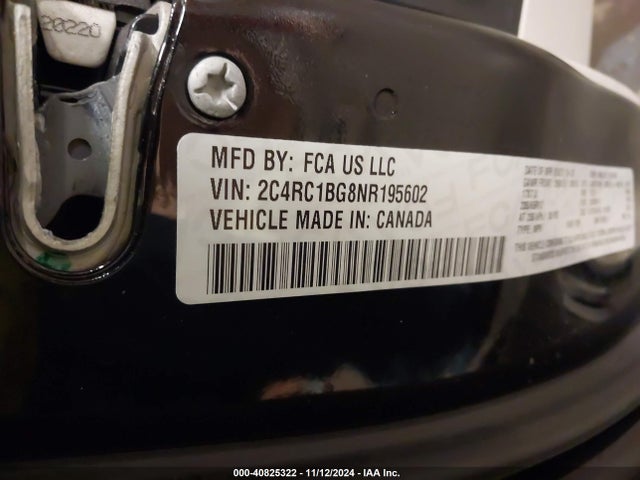 Chrysler Pacifica Touring L 2022 2C4RC1BG8NR195602 Image 9