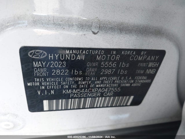 KMHM54ACXPA047555 Hyundai Ioniq 6 Limited