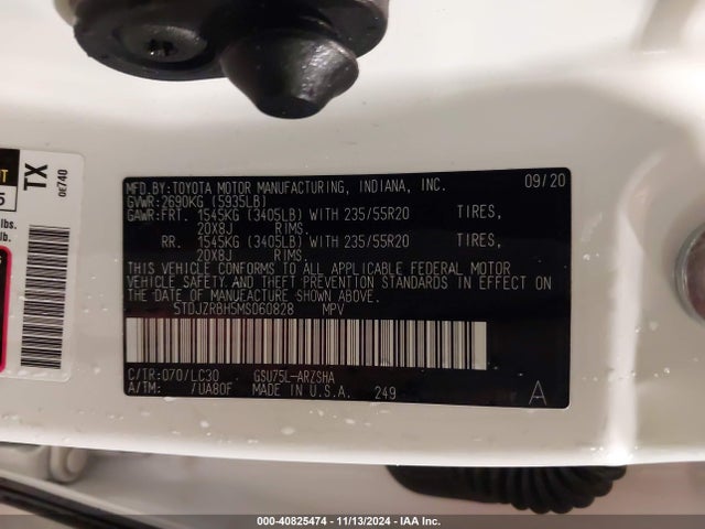 Toyota Highlander Xse 2021 5TDJZRBH5MS060828 Image 9