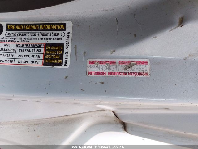 2006 MITSUBISHI ECLIPSE 4A3AK34T06E029981 Photo 8