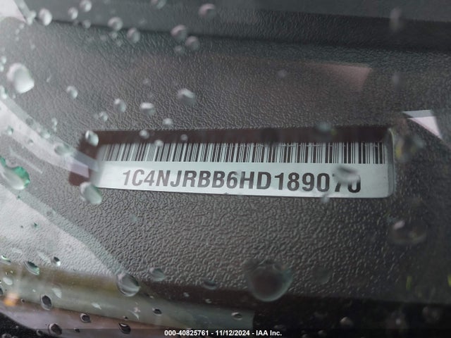 1C4NJRBB6HD189070 Jeep Patriot Sport 4x4