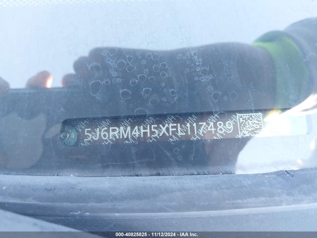 Honda CR-V EX 2015 5J6RM4H5XFL117489 Image 9