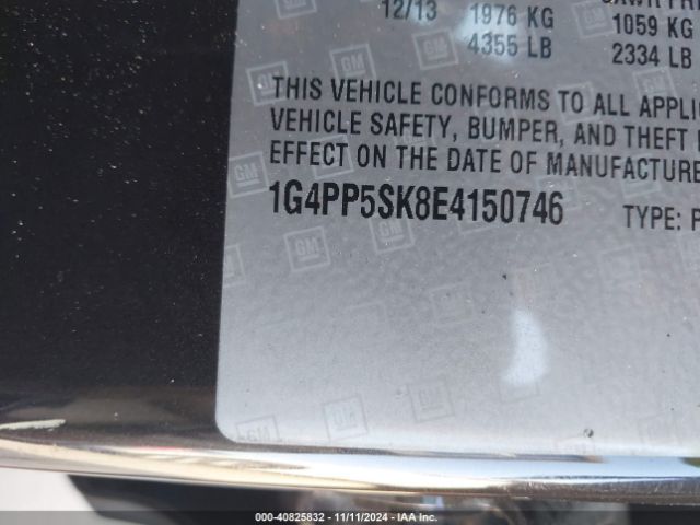 1G4PP5SK8E4150746 Buick Verano