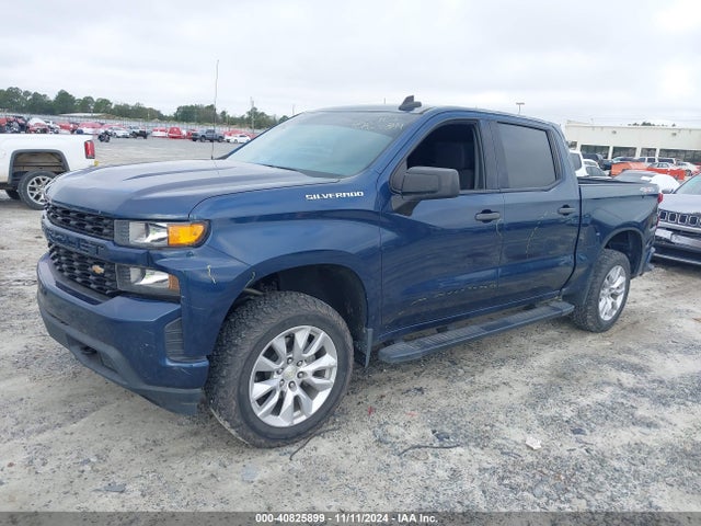 Chevrolet Silverado 1500 4wd  Short Bed Custom 2021 3GCPYBEK7MG323945 Image 2