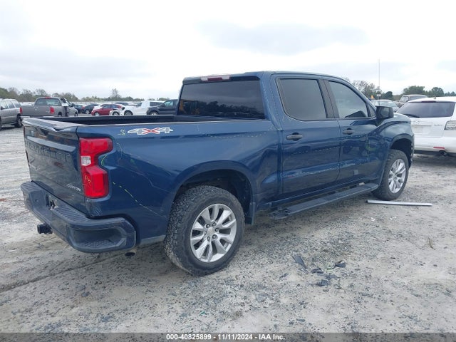 Chevrolet Silverado 1500 4wd  Short Bed Custom 2021 3GCPYBEK7MG323945 Image 4