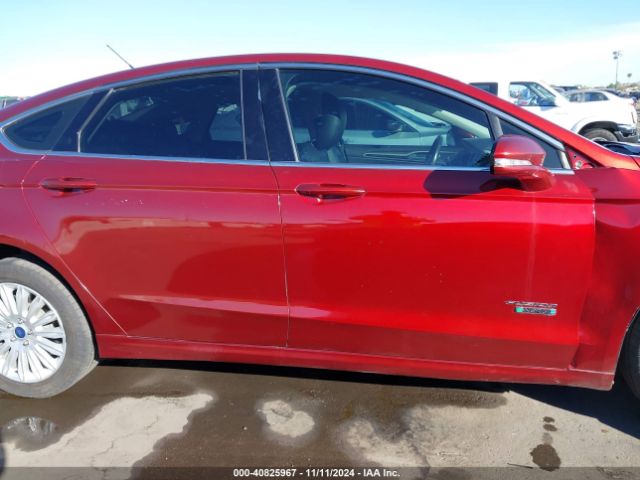 3FA6P0PU6ER122700 Ford Fusion Energi Se Luxury