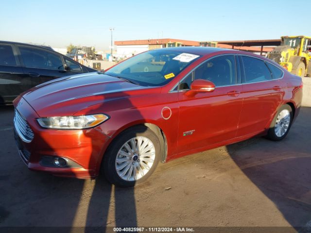 3FA6P0PU6ER122700 Ford Fusion Energi Se Luxury