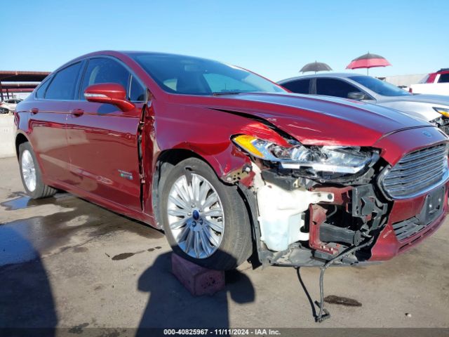 3FA6P0PU6ER122700 Ford Fusion Energi Se Luxury