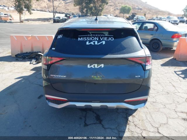 KNDPU3DG6R7123799 KIA Sportage Hybrid Lx