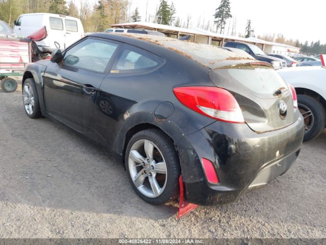 KMHTC6AD0EU208755 Hyundai Veloster Base W/black