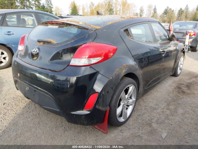 KMHTC6AD0EU208755 Hyundai Veloster Base W/black