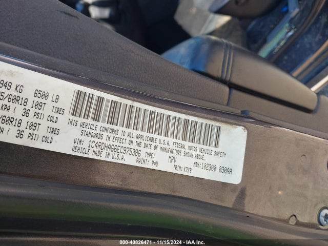 Dodge Durango Sxt 2014 1C4RDHAG6EC975386 Image 9