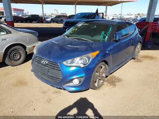 Hyundai Veloster Turbo 2015 KMHTC6AE5FU245469 Image 2