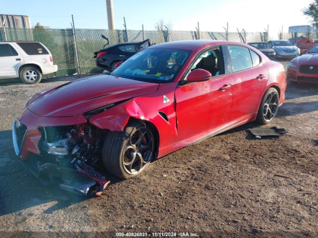 ZARFAEAV7H7549878 Alfa Romeo Giulia Quadrifoglio Rwd