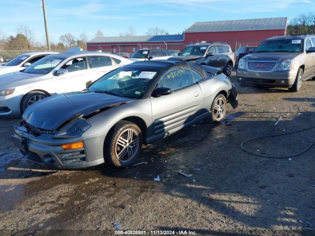 2003 MITSUBISHI ECLIPSE SPYDER 4A3AE75H43E163722 Photo 1
