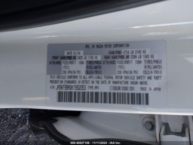 JM3KFBBM2K1562053 Mazda CX-5 SPORT