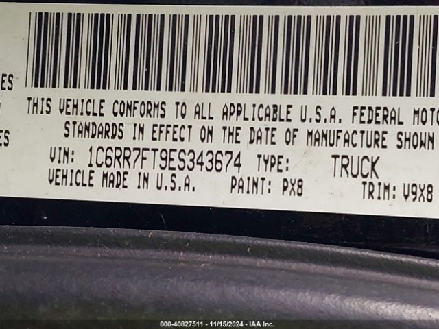 1C6RR7FT9ES343674 RAM 1500 Express