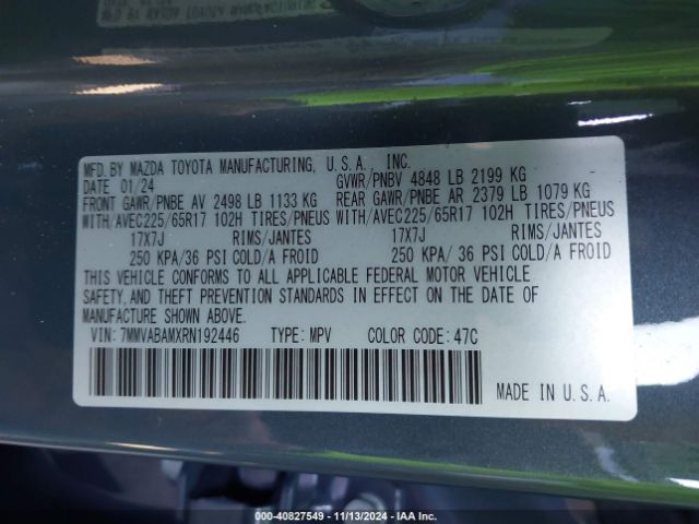 7MMVABAMXRN192446 Mazda Cx-50 2.5 S Select