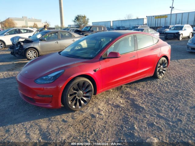 5YJ3E1EC1NF163191 Tesla Model 3 Performance Dual Motor All-wheel Drive