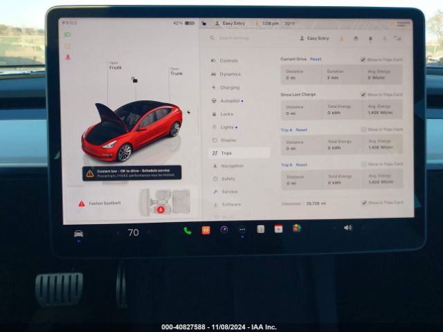 5YJ3E1EC1NF163191 Tesla Model 3 Performance Dual Motor All-wheel Drive