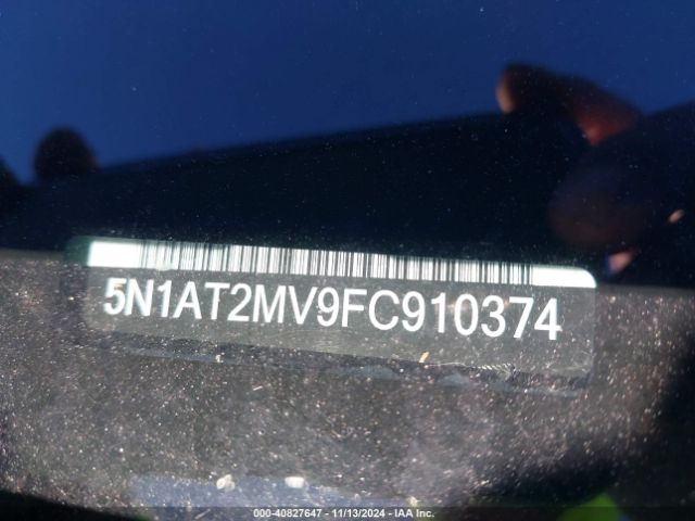 5N1AT2MV9FC910374 Nissan Rogue Sl