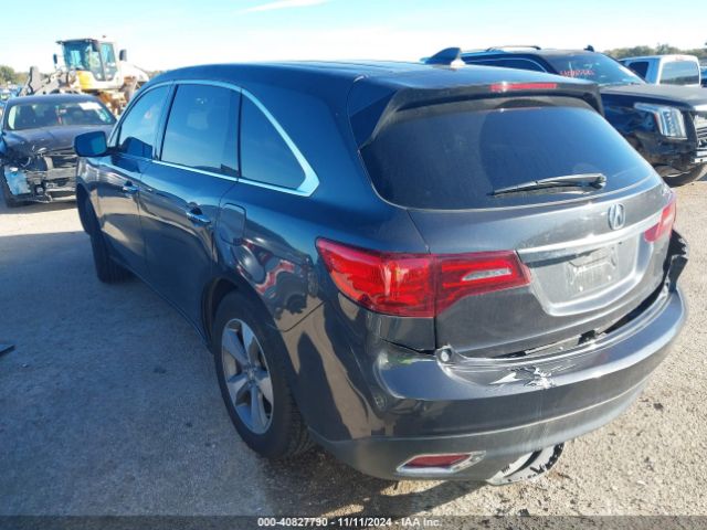 5FRYD3H26FB014184 Acura MDX