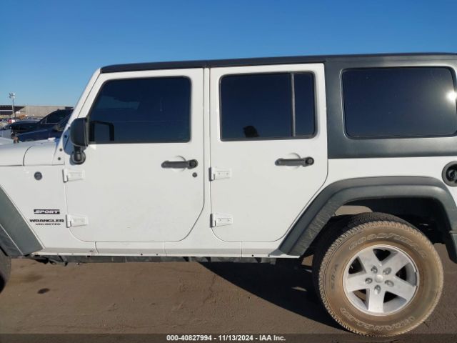 1C4BJWDG7GL232989 Jeep Wrangler Unlimited Sport