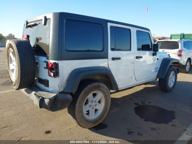 1C4BJWDG7GL232989 Jeep Wrangler Unlimited Sport