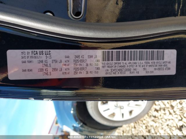 3C4PDCAB9GT120302 Dodge JOURNEY SE