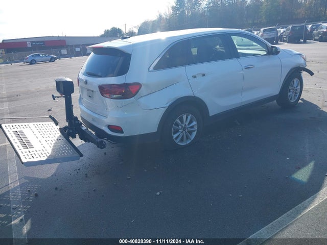 5XYPG4A58KG493709 KIA Sorento 3.3l Lx
