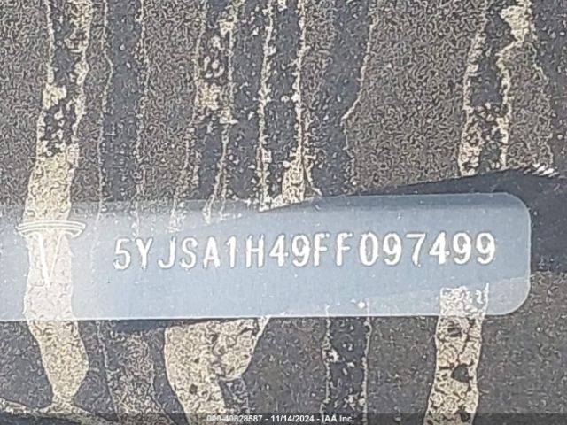 5YJSA1H49FF097499 Tesla Model S 85d/p85d