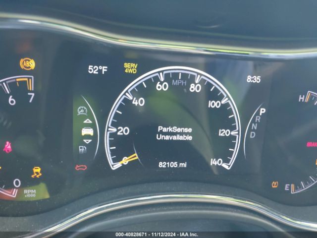 1C4RJFBG8HC942471 Jeep Grand Cherokee Limited 4x4