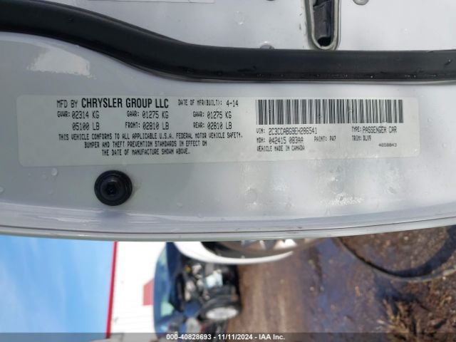 2C3CCABG9EH286541 Chrysler 300 300s