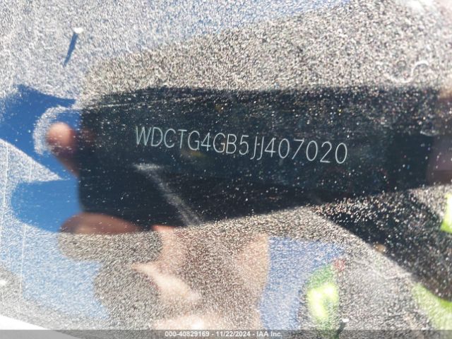 WDCTG4GB5JJ407020 Mercedes-Benz Gla 250 4matic