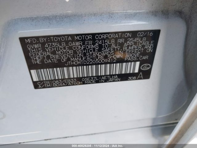 JTHCM1D22G5009412 Lexus IS 300