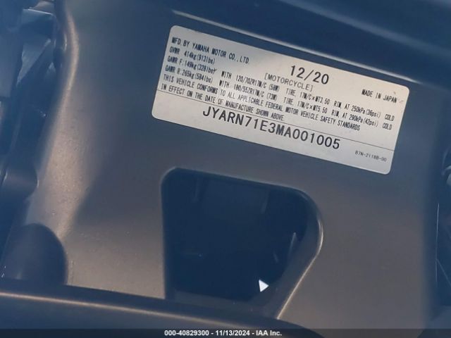 2021 YAMAHA MT09 JYARN71E3MA001005 Photo 9