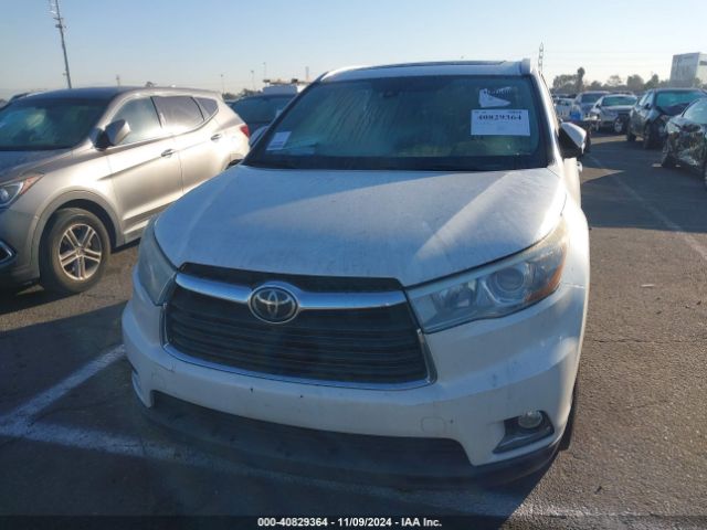 5TDYKRFH8FS057891 Toyota Highlander Limited Platinum V6