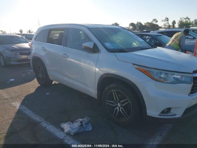 5TDYKRFH8FS057891 Toyota Highlander Limited Platinum V6
