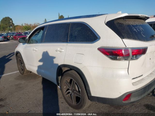 5TDYKRFH8FS057891 Toyota Highlander Limited Platinum V6