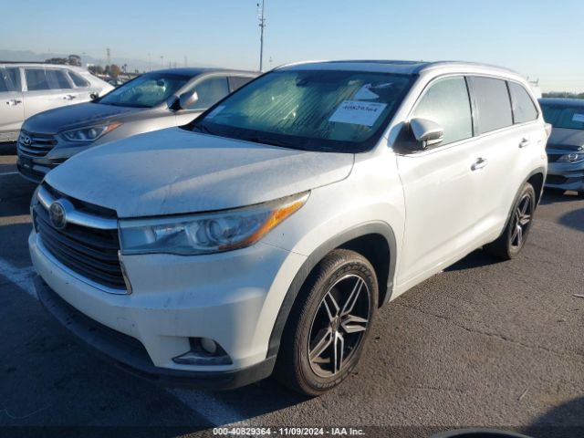 5TDYKRFH8FS057891 Toyota Highlander Limited Platinum V6