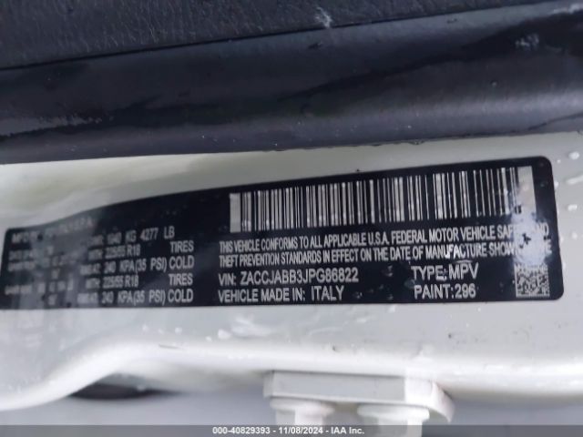ZACCJABB3JPG86822 Jeep Renegade Latitude Fwd