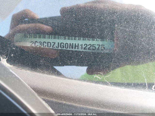 2C3CDZJG0NH122575 Dodge Challenger Gt